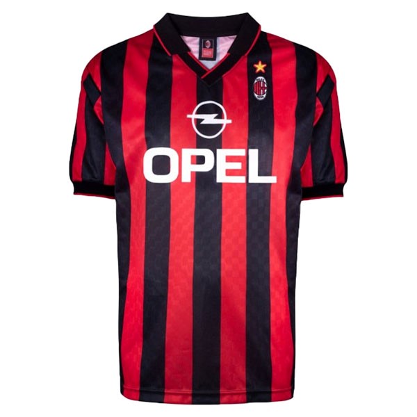 Authentic Camiseta AC Milan 1ª Retro 1995 1996